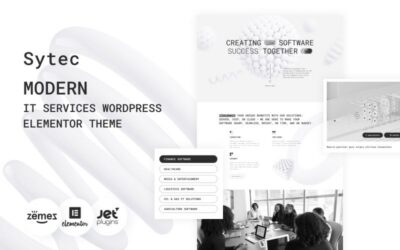 Sytec - IT Services WordPress Elementor Theme