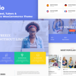 Talkio – Language School, Tutors & Learning Books WooCommerce Theme