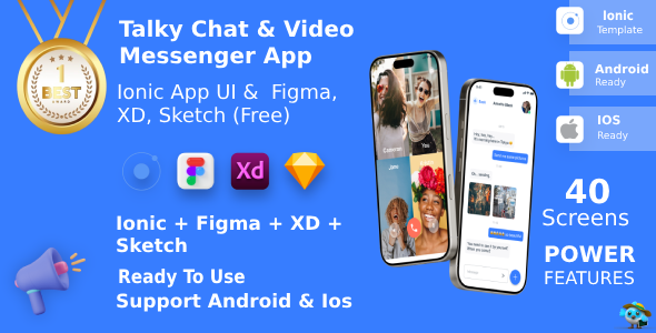 Talky – Ionic Chat and Calling UI Kit Talky – Ionic Chat and Calling UI Kit