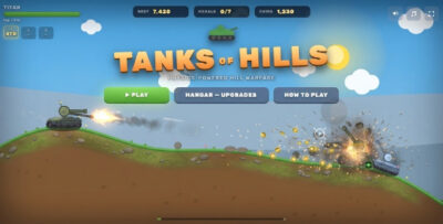 Tanks of Hills | Arcade Tank HTML5 Game