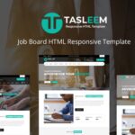 Tasleem - HTML Responsive Multi-Purpose Website Template