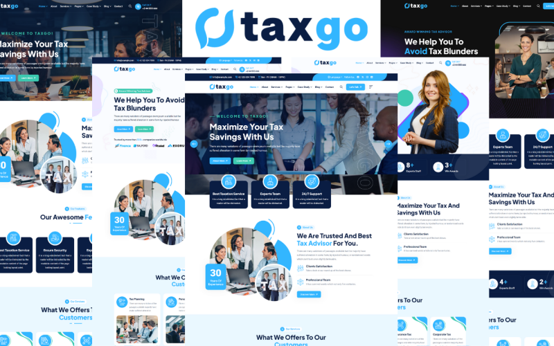Taxgo - Tax Advisor & Consulting HTML5 Template Taxgo - Tax Advisor & Consulting HTML5 Template