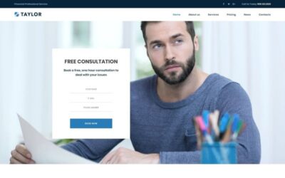 Taylor - Financial Accounting WordPress Theme