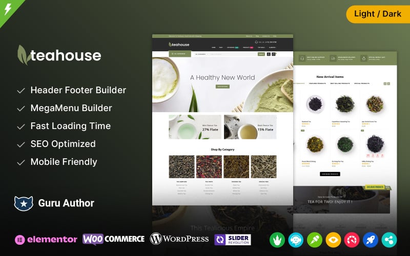 Teahouse - Spice Shop and Herbal Store WooCommerce Theme Teahouse - Spice Shop and Herbal Store WooCommerce Theme