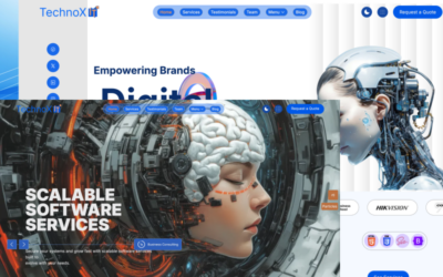 Technoxit | Innovative Tech Solutions & IT Services Multipurpose Responsive HTML Template + RTL