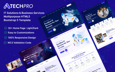 TechPro - IT Solutions & Business Services Multipurpose HTML5 Template