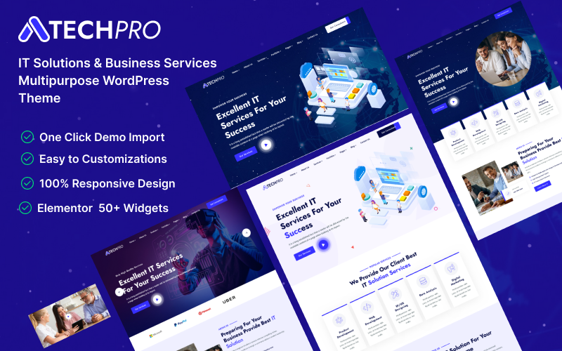 TechPro – IT Solutions & Business Services Multipurpose WordPress Theme TechPro – IT Solutions & Business Services Multipurpose WordPress Theme