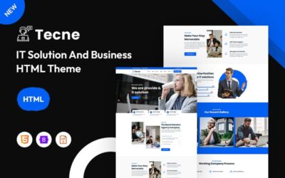Tecne - IT Solution And Business Website Template