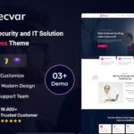Tecvar - Cyber Security and IT Solution WordPress Theme