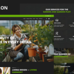 Terron - WooCommerce Theme for Landscape Design and Landscaping Services.
