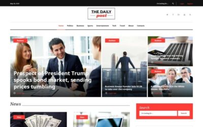 The Daily Post - Media & Latest News WordPress Theme