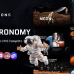 The mons -  Astronomy Multipurpose WordPress Elementor Theme