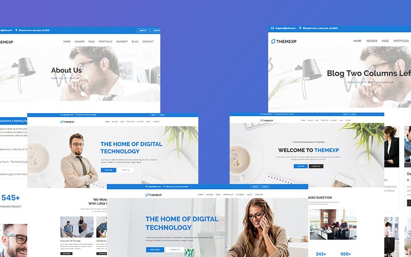 Themexp - Corporate Responsive Website Template Themexp - Corporate Responsive Website Template