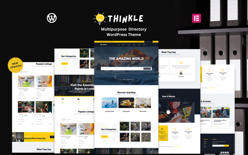 Thinkle - Multipurpose Cafe, Business and Travel Directory Theme Thinkle - Multipurpose Cafe, Business and Travel Directory Theme