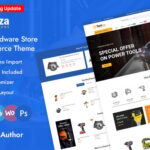 Tooliza - Tools & Hardware Store Elementor WooCommerce Responsive Theme