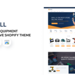 Tools and Equipment Store Responsive Shopify Theme