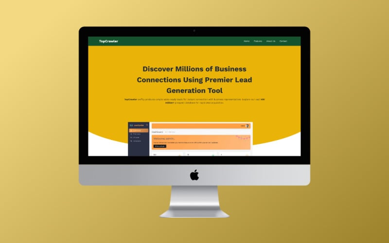 Top Crawler | Lead Generation Tool Website Template Top Crawler | Lead Generation Tool Website Template