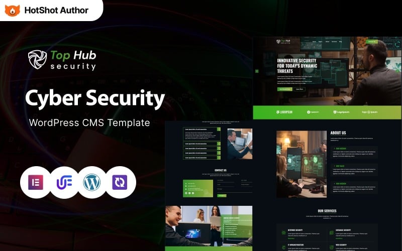 Top Hub - Cyber Security WordPress Elementor Theme Top Hub - Cyber Security WordPress Elementor Theme