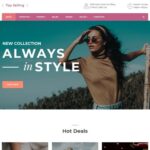 Top Selling - Fashion Store Multipage HTML5 Website Template