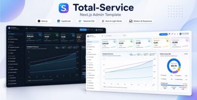 Total Service Next.js Admin Template!