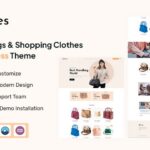 Totes – Handbags & Shopping Clothes WordPress Theme