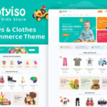 Totyiso - Kids Toys & Clothes Store Elementor WooCommerce Theme