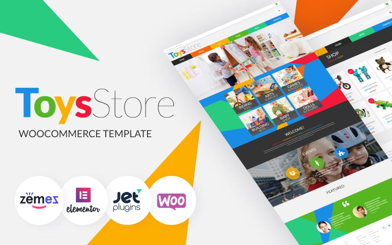 Toys store - Bright And Joyful Mega Toy Store Website WooCommerce Theme Toys store - Bright And Joyful Mega Toy Store Website WooCommerce Theme