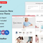 Tradster - Fashion Accessories Store Elementor WooCommerce Responsive Theme