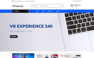 Tramanh -  Electronic Store WooCommerce Theme