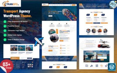 Transfo - Transport Agency WordPress Theme