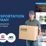 Transitec - Transportation WordPress Theme for Logistics Company & Delivery Services Website