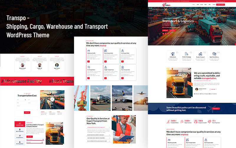 Transpo - Shipping, Cargo, Warehouse and Transport WordPress Theme Transpo - Shipping, Cargo, Warehouse and Transport WordPress Theme