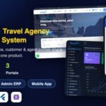 Travelio | Travel Agency ERP and Booking System PHP Script With Mobile App