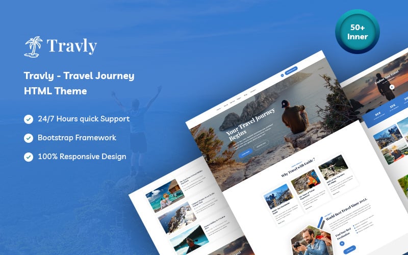 Travly - Travel Journey Website Template Travly - Travel Journey Website Template