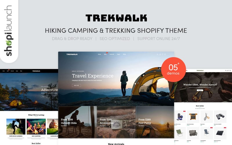 Trekwalk - Hiking Camping And Trekking Shopify Theme Trekwalk - Hiking Camping And Trekking Shopify Theme