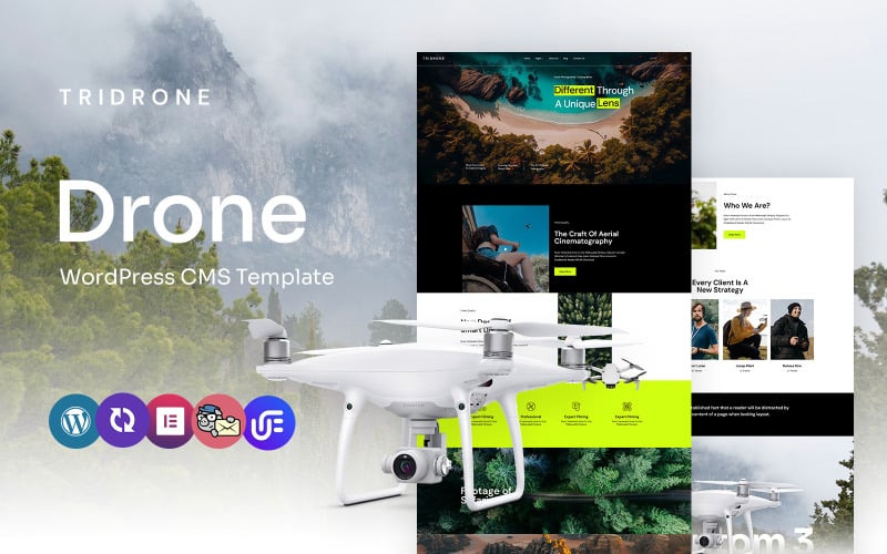 Tridrone - Drone Store Multipurpose WordPress Elementor Theme Tridrone - Drone Store Multipurpose WordPress Elementor Theme