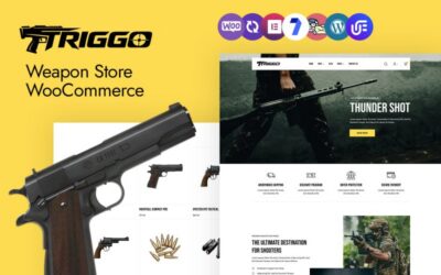 Triggo - Weapon Store and Gun Training WooCommerce WordPress Theme