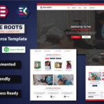 True Roots - Hair Clinic & Salon WooCommerce Elementor Template