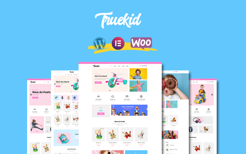 Truekid - Kids Store WooCommerce WordPress Theme Truekid - Kids Store WooCommerce WordPress Theme