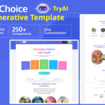 TryAI - Multipurpose Bootstrap AI Generative Templates and Admin Dashboard