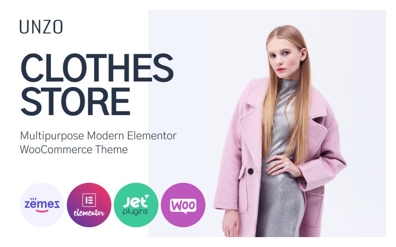Unzo - Apparel Shop ECommerce Minimal Elementor WooCommerce Theme Unzo - Apparel Shop ECommerce Minimal Elementor WooCommerce Theme