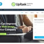 UpRank - Stylish Marketing Agency Multipage Website Template