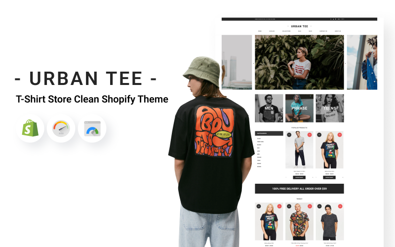 Urban Tee - T-Shirt Store Clean Shopify Theme Urban Tee - T-Shirt Store Clean Shopify Theme