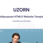 Uzorn - Responsive Multi-Purpose Website Template