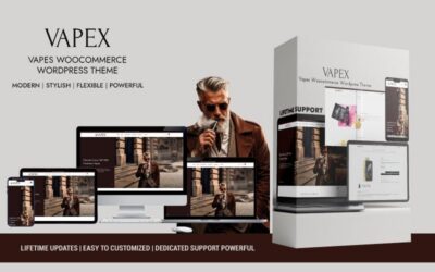 Vapex – Vape, Tobacco and Electronic Cigarettes WordPress WooCommerce Theme