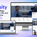 Varsity - School, College, University, LMS, Online Course Educational HTML Website Template