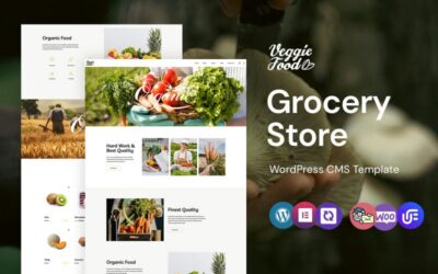 Veggiefood - Vegetable and Grocery Store WordPress Elementor Theme