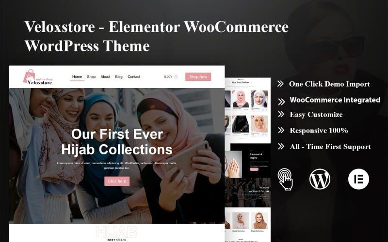 Veloxstore - Elementor WooCommerce WordPress Theme Veloxstore - Elementor WooCommerce WordPress Theme