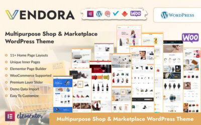 Vendora - Multipurpose Shop Marketplace WooCommerce Theme