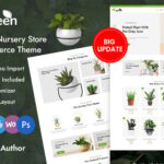Vergreen - Plant & Nursery Store Elementor WooCommerce Responsive Theme